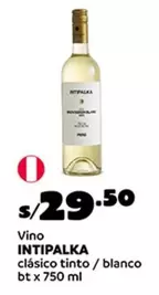 Intipalka - Vino