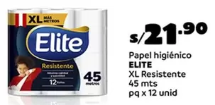 Elite - Papel higiénico XL Resistente