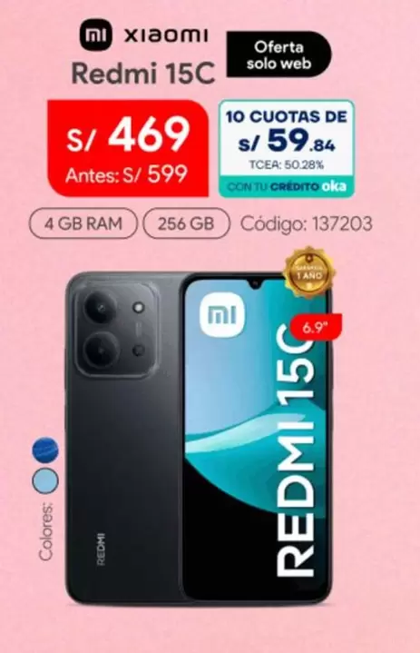 Xiaomi - Redmi 15C