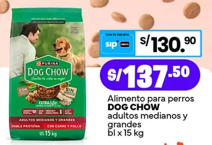 Dog Chow - Alimento para perros adultos medianos y grandes