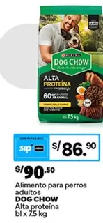 Dog Chow - Alimento para perros adultos Alta proteína bl