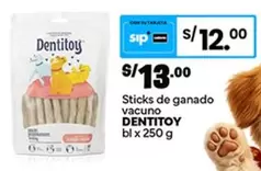 Dentitoy - Sticks de ganado vacuno bl