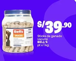 Bell's - Sticks de ganado vacuno