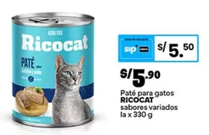 Ricocat - Paté para gatos