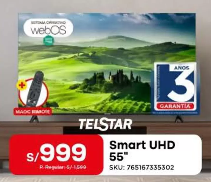 Smart - UHD 55"