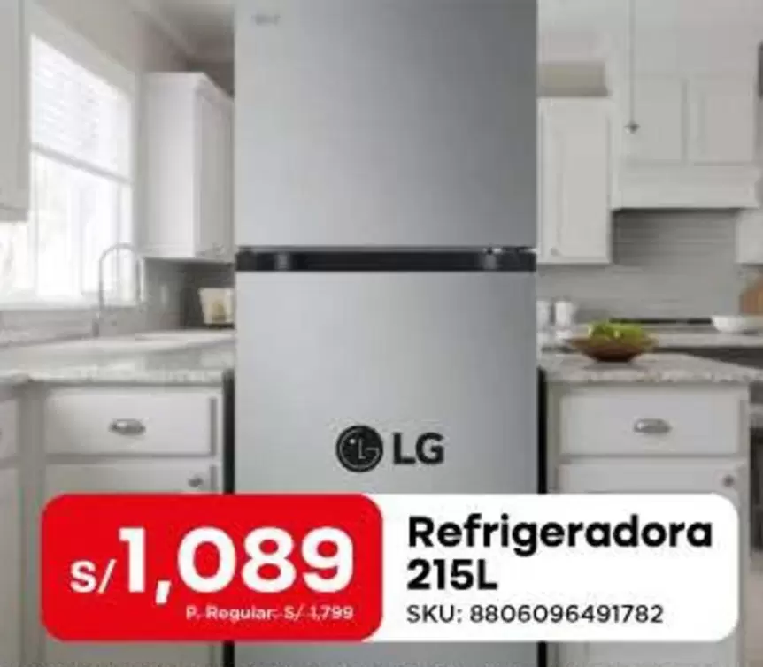 Lg - Refrigeradora 215L