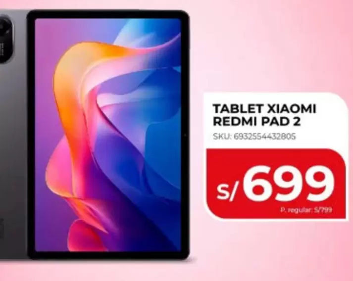Xiaomi - TABLET REDMI PAD 2