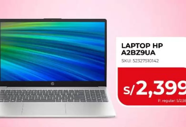 Hp - LAPTOP A2BZ9UA