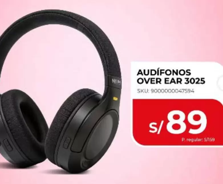 AUDÍFONOS OVER EAR 3025 SKU: 900000047594