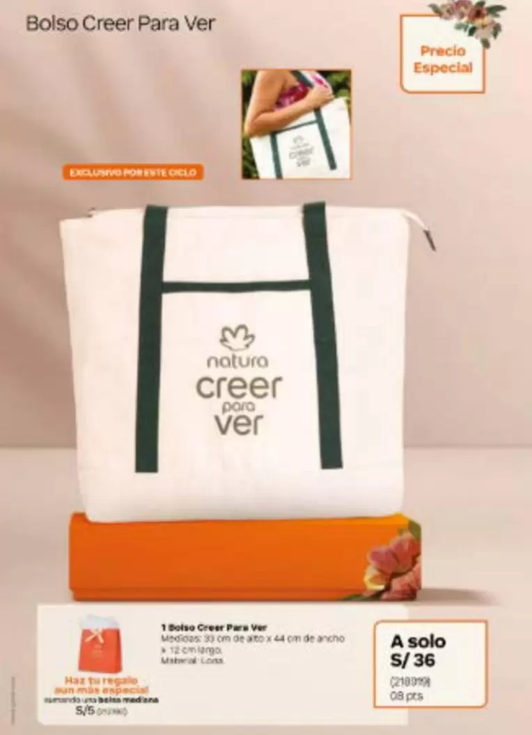 Natura - Bolso Creer Para Ver