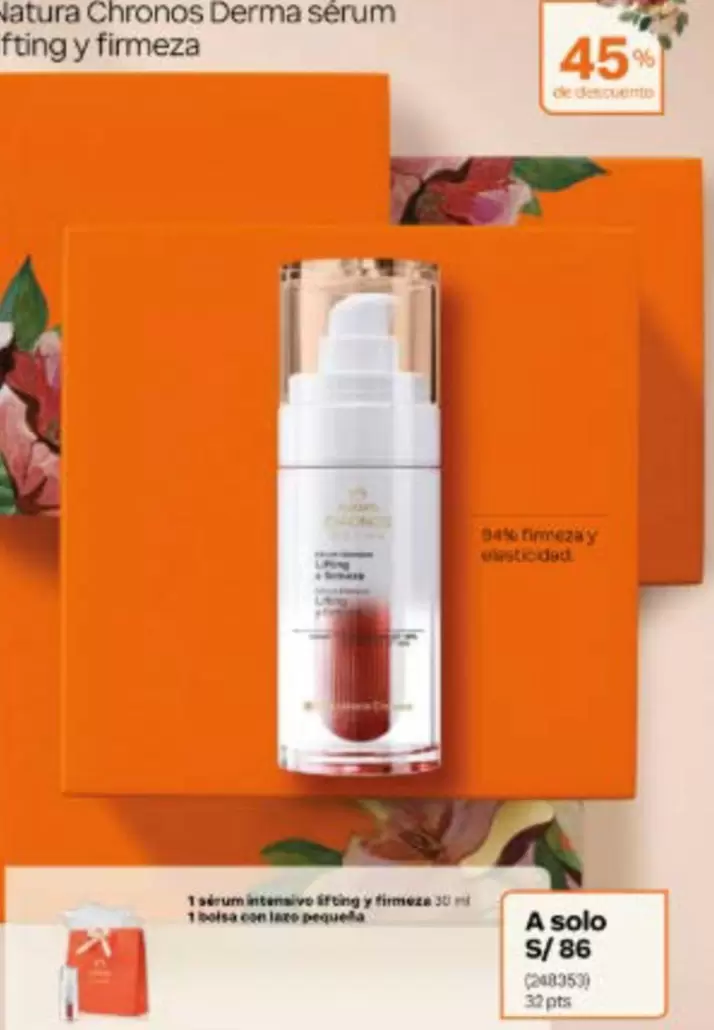 Natura - Chronos Derma sérum lifting y firmeza 30 ml