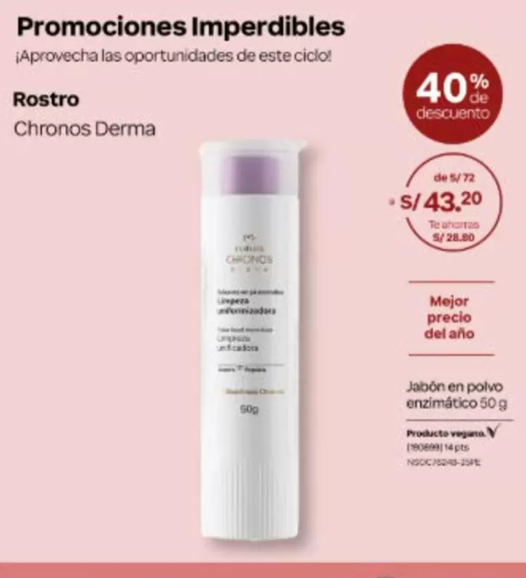 Chronos - Limpieza enzimática