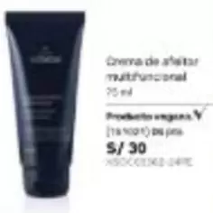 Natura - Crema de afeitar multifuncional