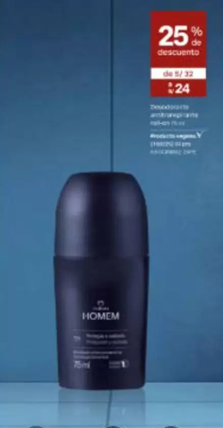 Natura - Desodorante Antitranspirante Roll-on