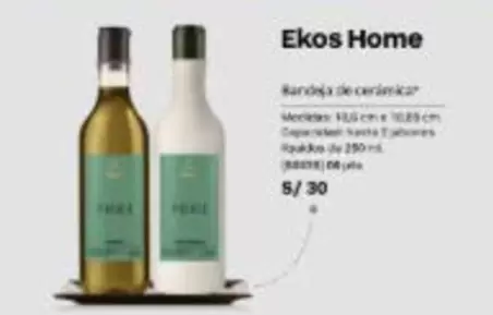Ekos - Bandeja de cerâmica