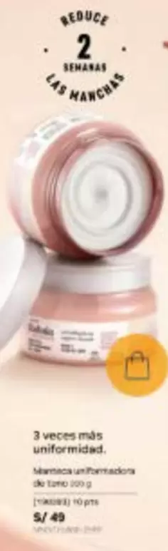 Crema unificadora de tono