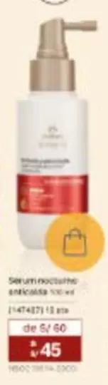 Serum restructurant anti-chute
