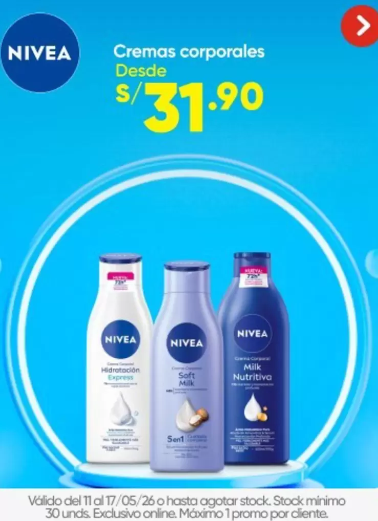 Nivea - Cremas corporales