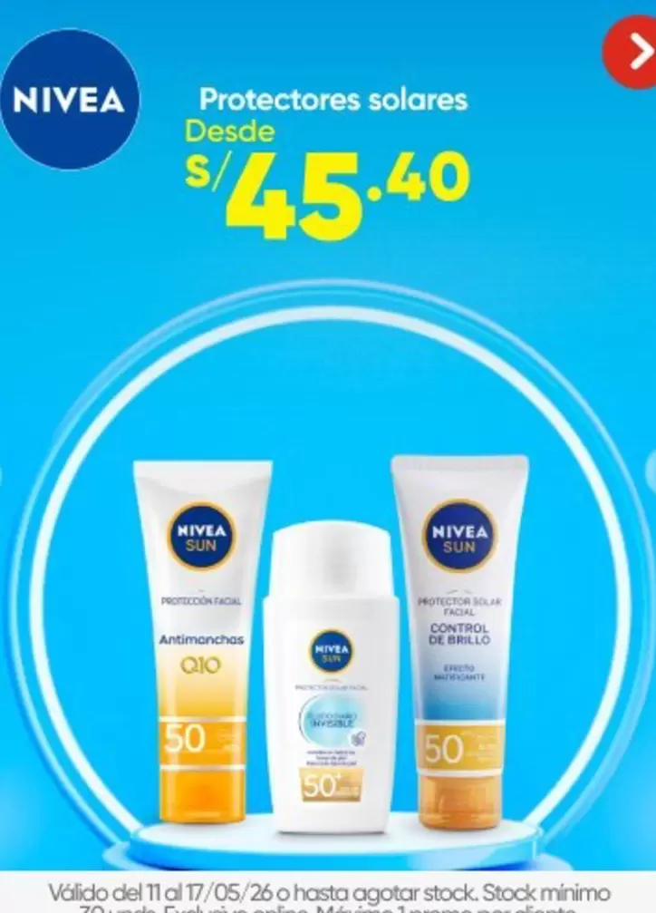 Nivea - Protectores solares