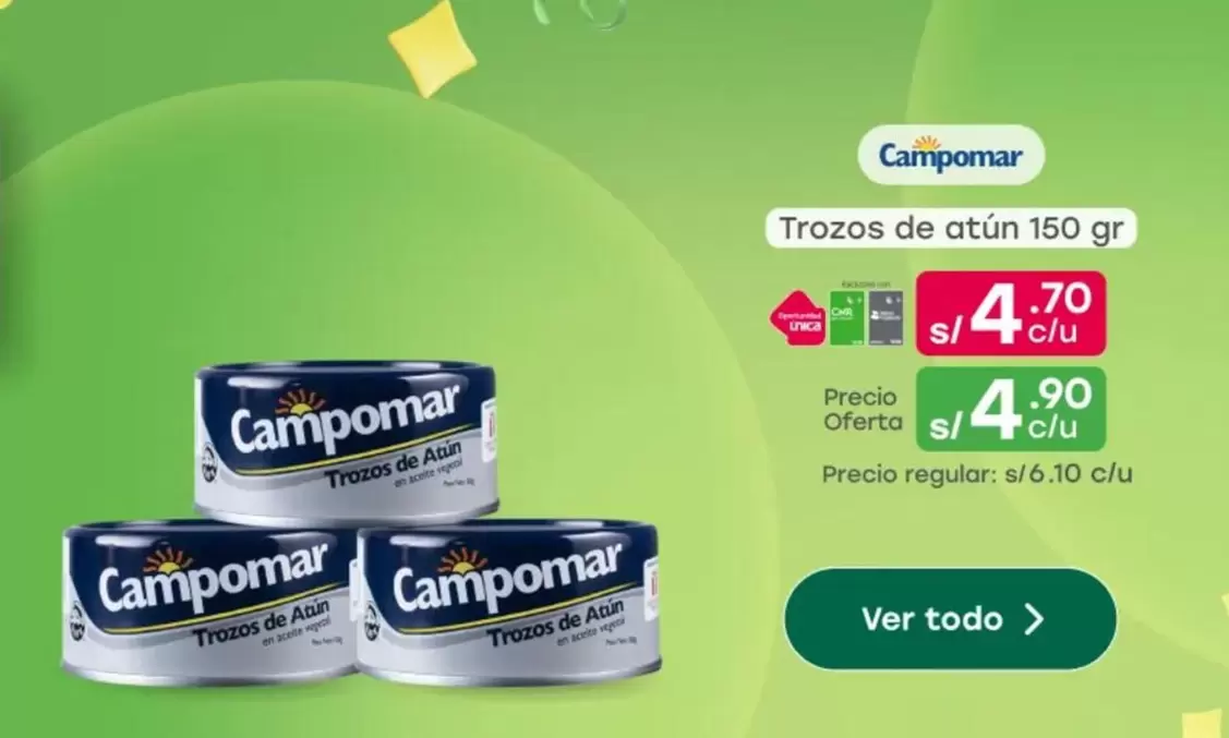 Campomar - Trozo de atún
