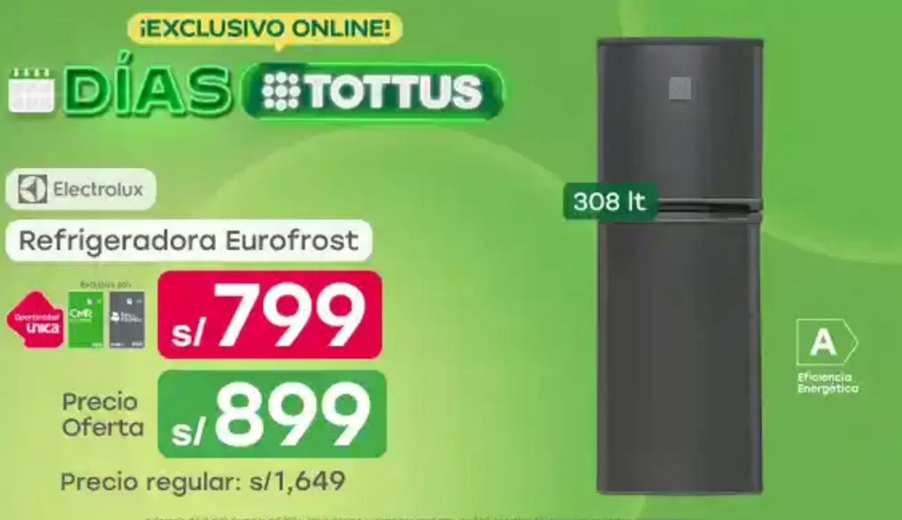 Electrolux - Refrigeradora Eurofrost