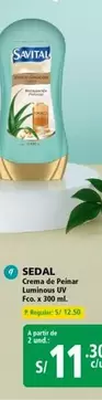 Sedal - Crema de Peinar Luminous UV