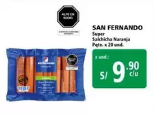 San Fernando - Super Salchicha Naranja