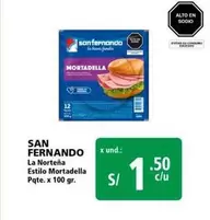 San Fernando - Estilo Mortadella