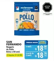 San Fernando - Nuggets de Pollo