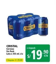 Cristal - Cerveza Lata