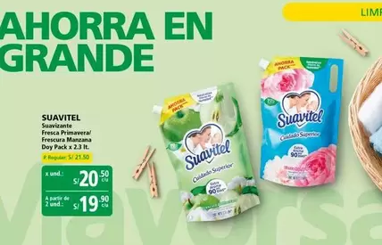 Suavitel - Suavizante Fresca Primavera