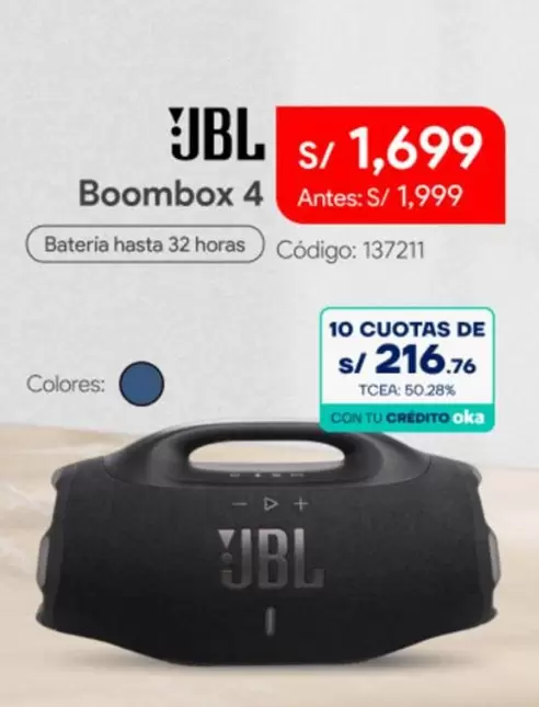 JBL - Boombox 4