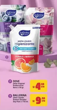 Ballerina - Jabón Líquido Higienizante Antibacterial