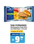 San Fernando - Hamburguesa Super Rica con Pollo