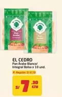 Pan Árabe Blanco/Integral Bolsa