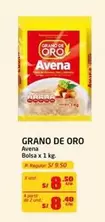 Grano de Oro - Avena Bolsa x 1 kg.