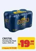 Cristal - Cerveza Six Pack Lata