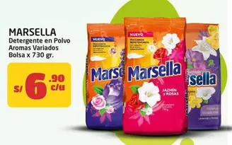 Marsella - Detergente en Polvo Aromas Variados Bolsa