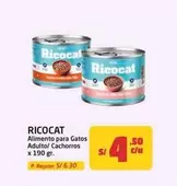 Ricocat - Alimento para Gatos Adulto/Cachorros