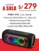 Solo - PMBT-97N / Cód. 136928
