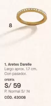 1. Aretes Darelle
