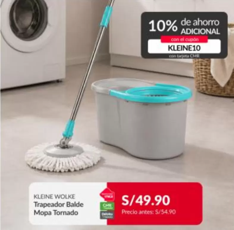 kleine - Trapeador Balde Mopa Tornado