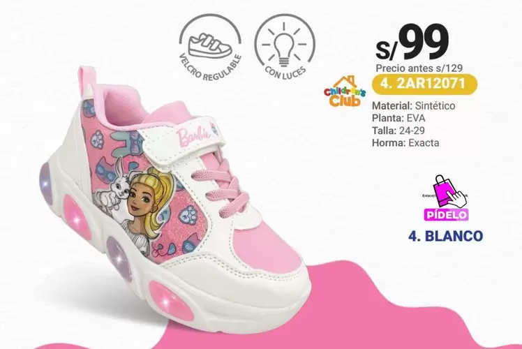 Barbie - Zapatillas con luces 4.2ARI2071