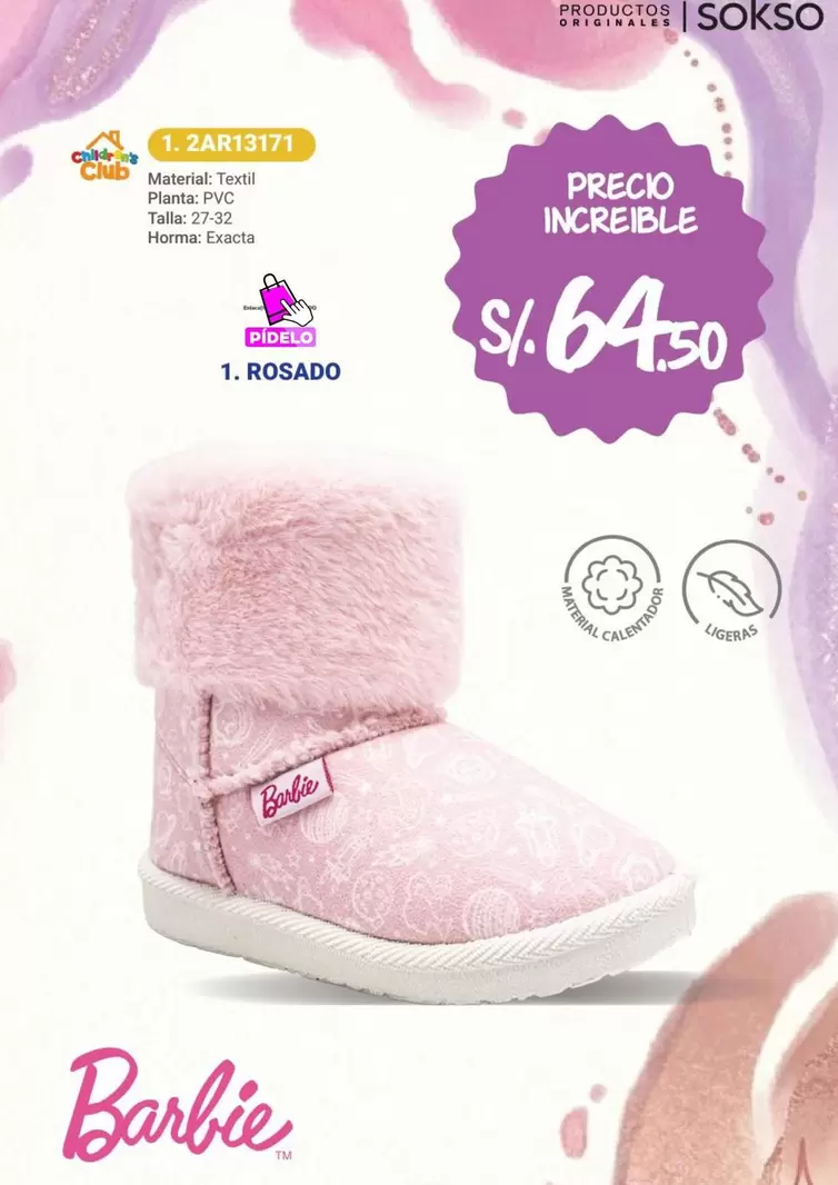 Barbie - Botas  1.EAR13171
