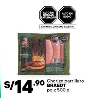 Braedt - Chorizo parrillero