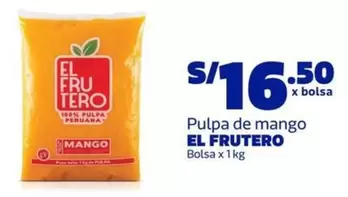 El Frutero - Pulpa de mango
