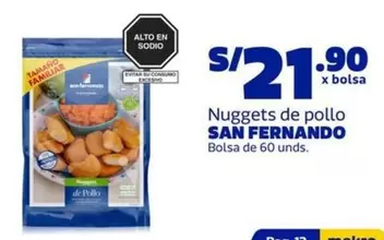 San Fernando - Nuggets de pollo
