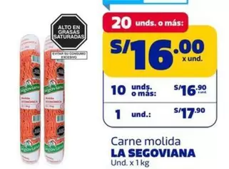 La Segoviana - Carne molida