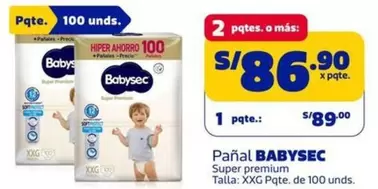 Babysec - Pañal Super premium