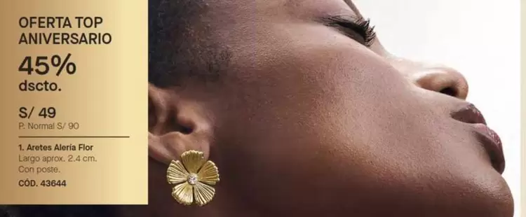 Aretes Alerta Flor